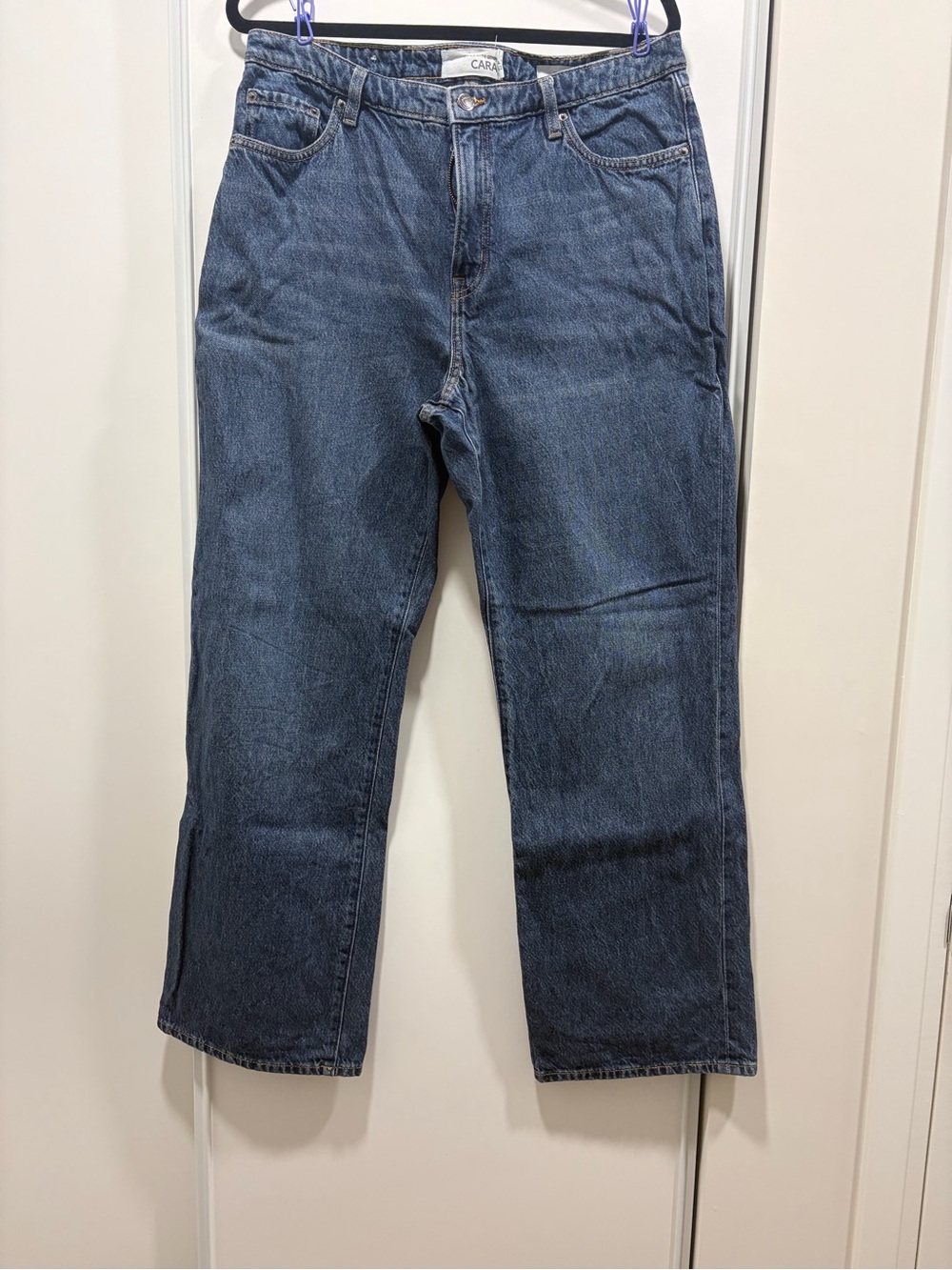 Dynamite Women's Cara Blue Straight-Leg Jeans